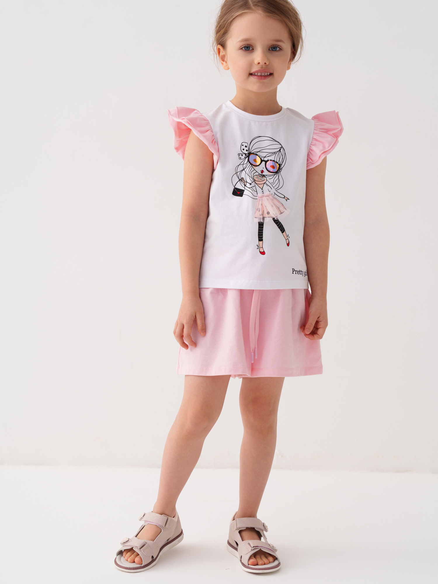 Футболка и шорты PlayToday 12622014 - фото 1