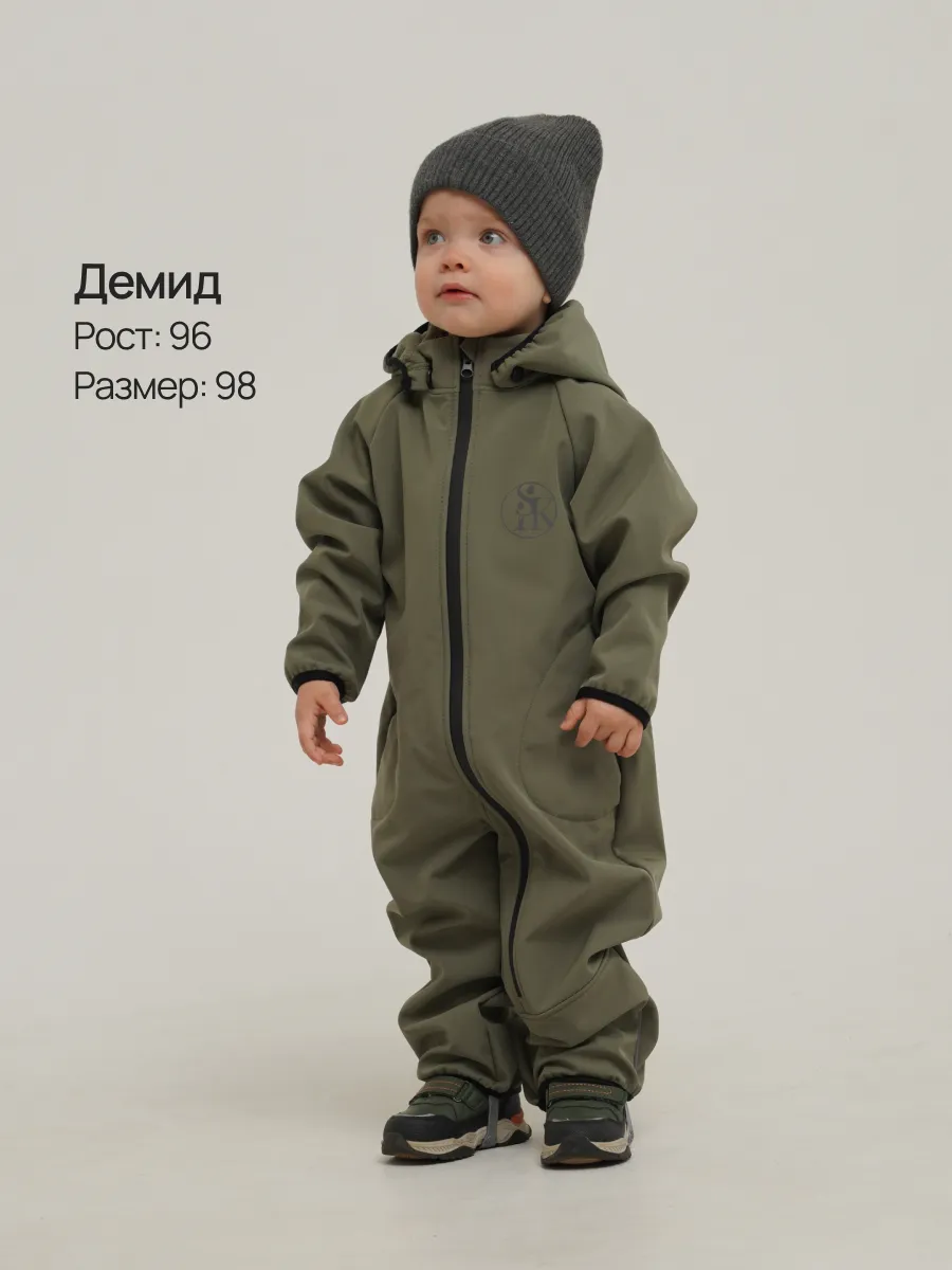 Комбинезон Супер Пупс Комб/сф/окант/оливковый - фото 13