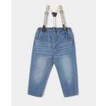 Джинсы на бретелях BabyGo