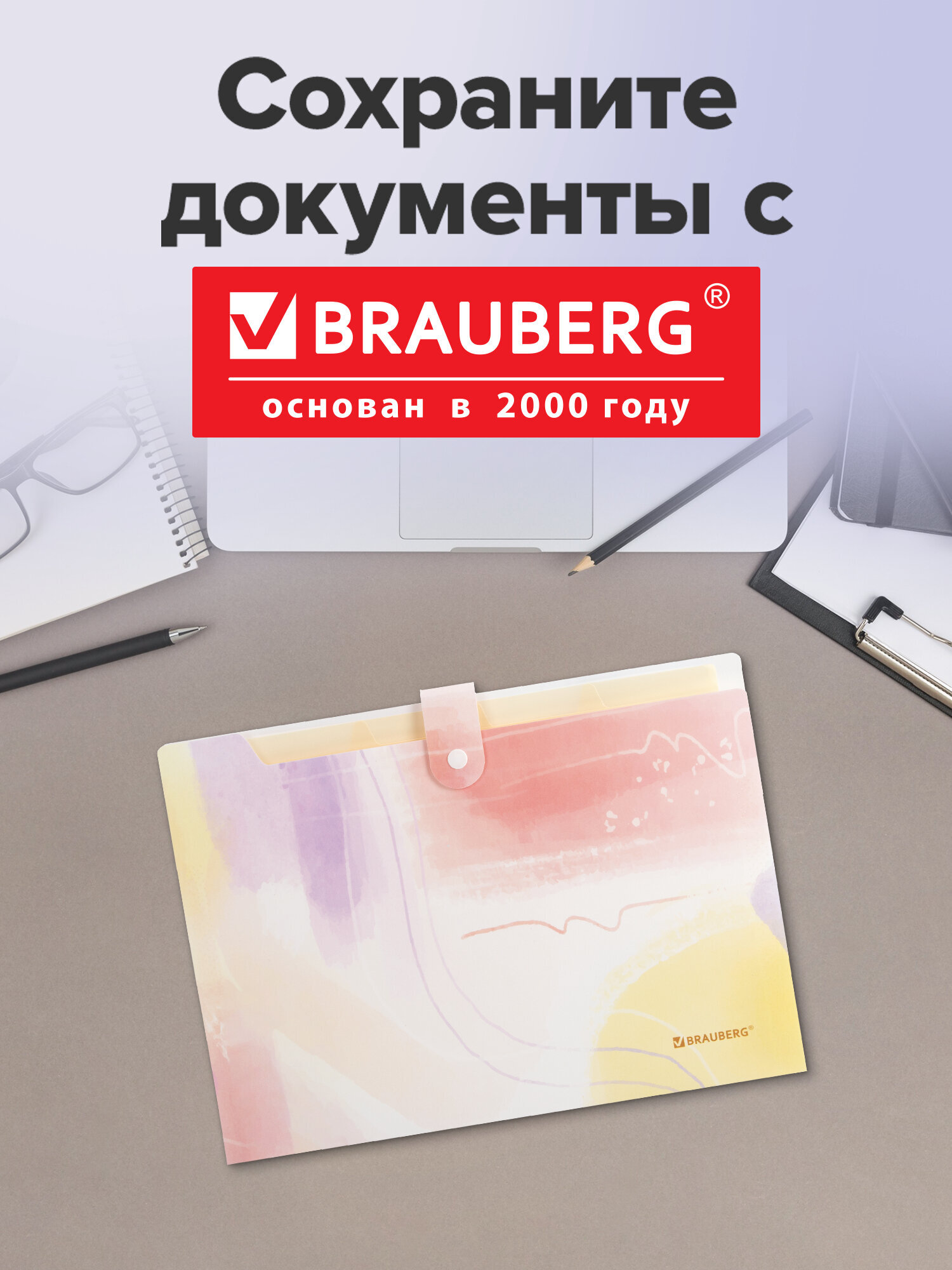 Папка-органайзер Brauberg А4 - фото 6