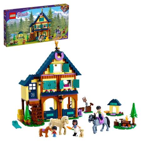 Конструктор LEGO Friends Лесной клуб верховой езды блочный