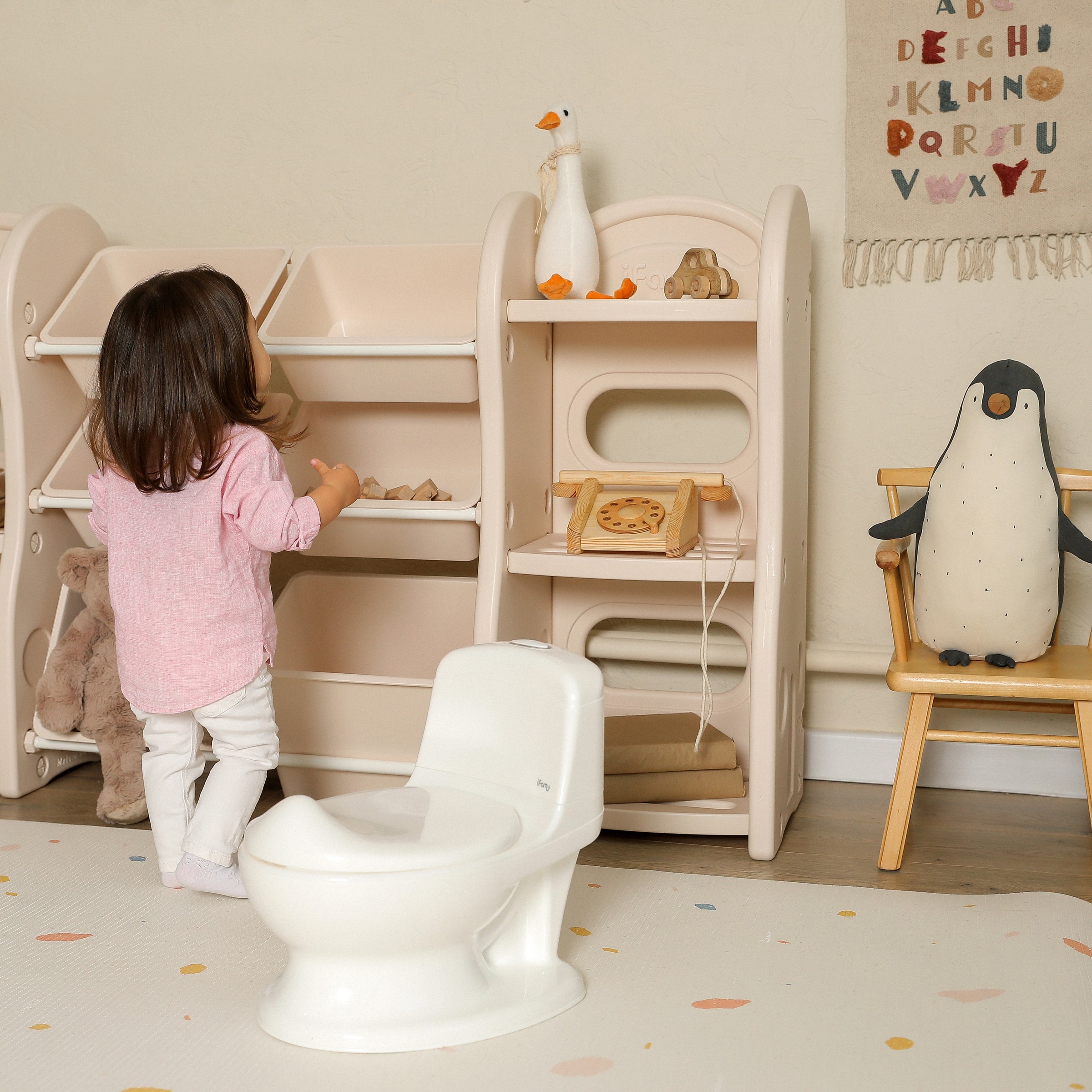 Горшок Ifam Easy doing baby potty музыкальный белый - фото 3