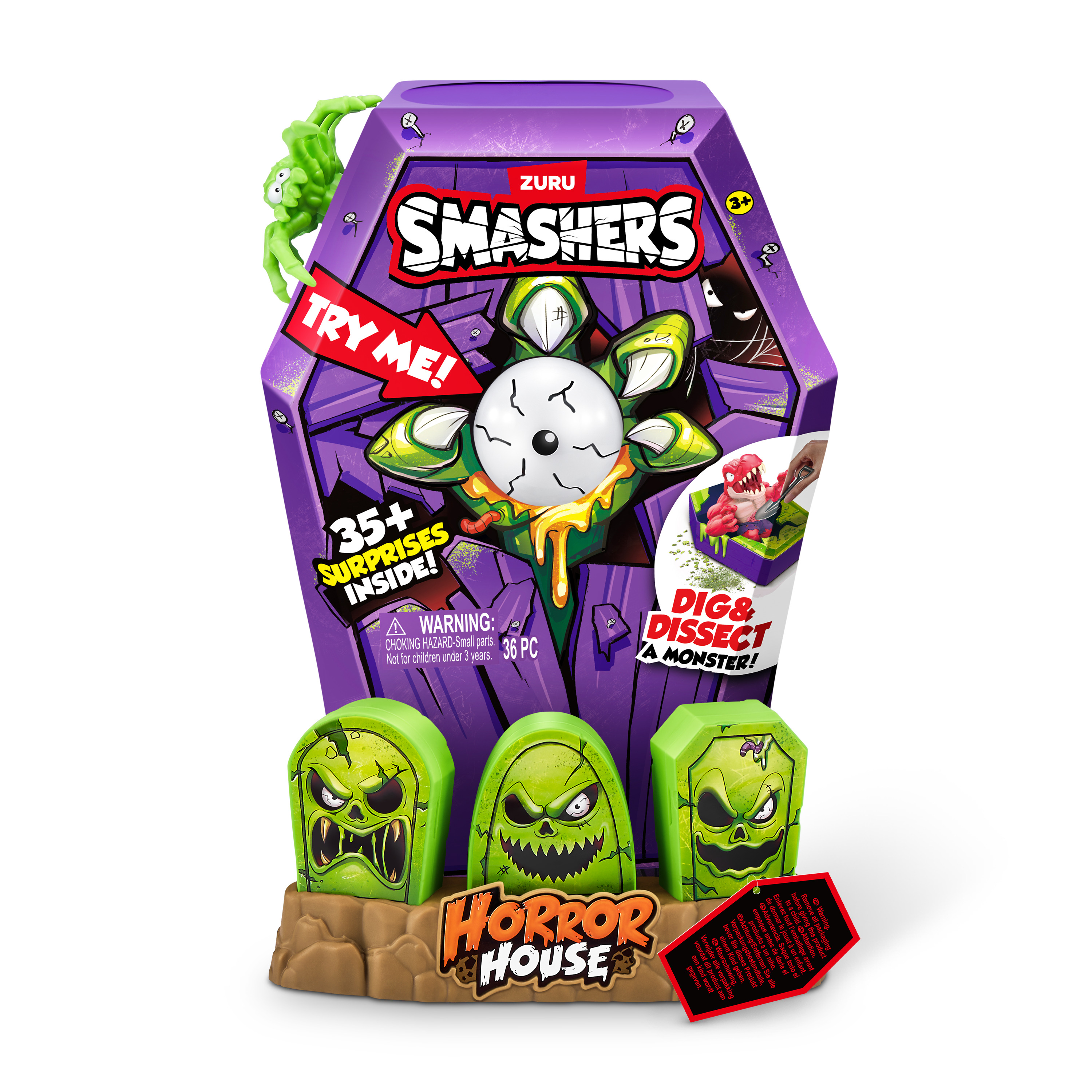 Игровой набор Zuru Smashers Дом Ужасов большой - фото 18