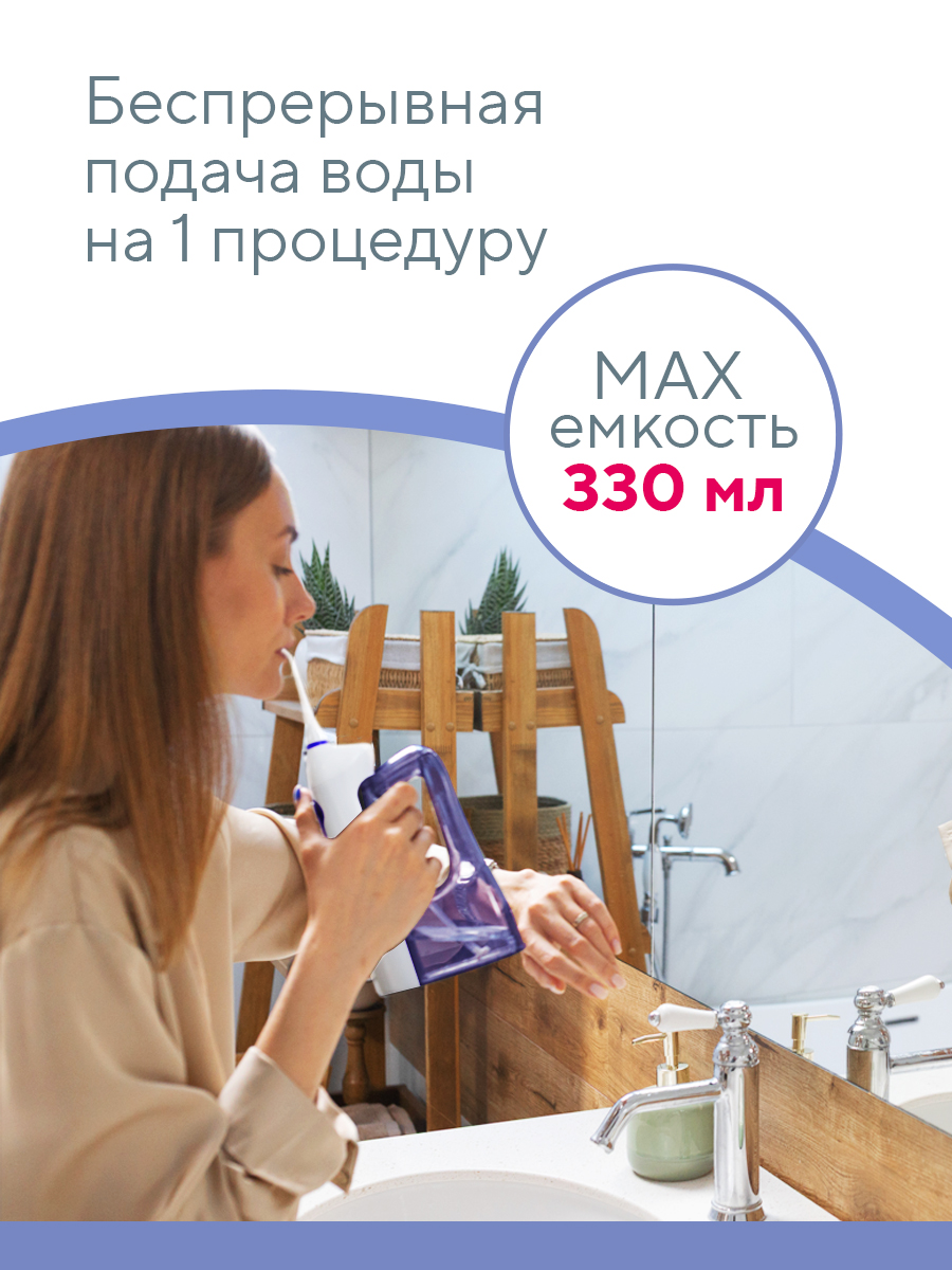 Ирригатор B.Well импульсный 3 реж. - фото 5