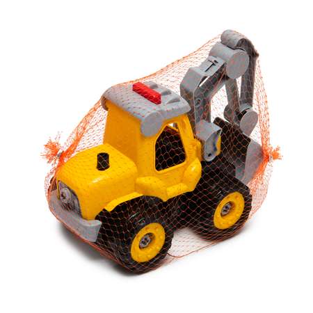 Конструктор Zebratoys Экскаватор сборная игровая модель