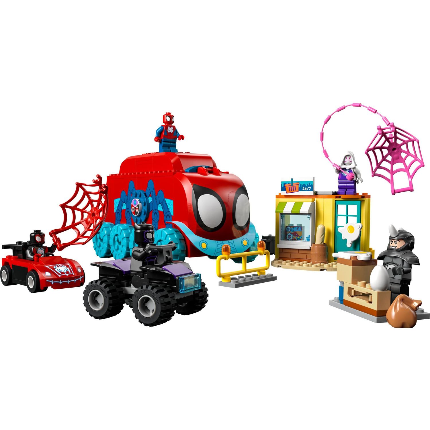Конструктор LEGO Spidey Team Mobile Headquarters блочный - фото 2
