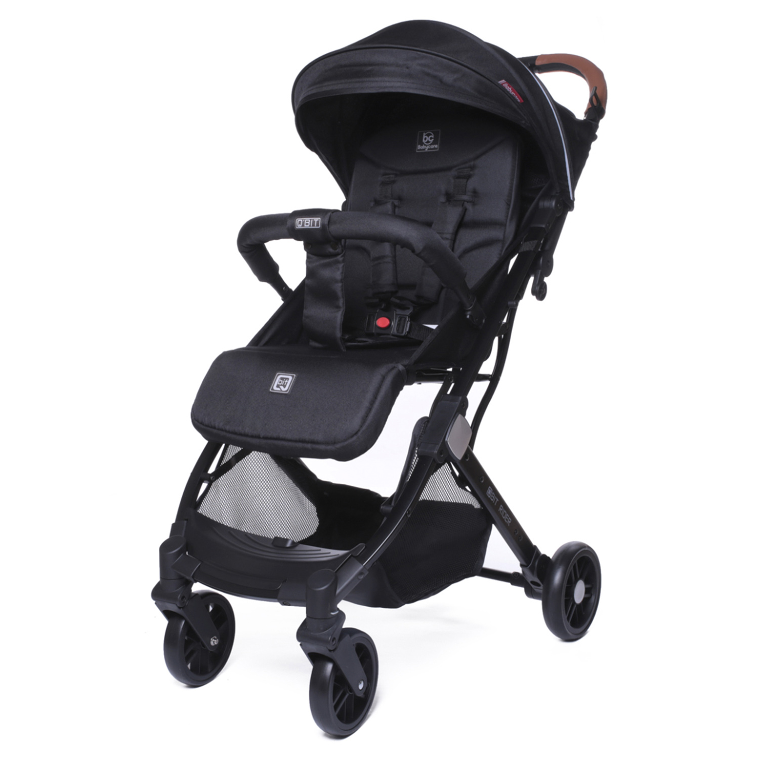 Коляска прогулочная BabyCare Q'bit черный черный - фото 1