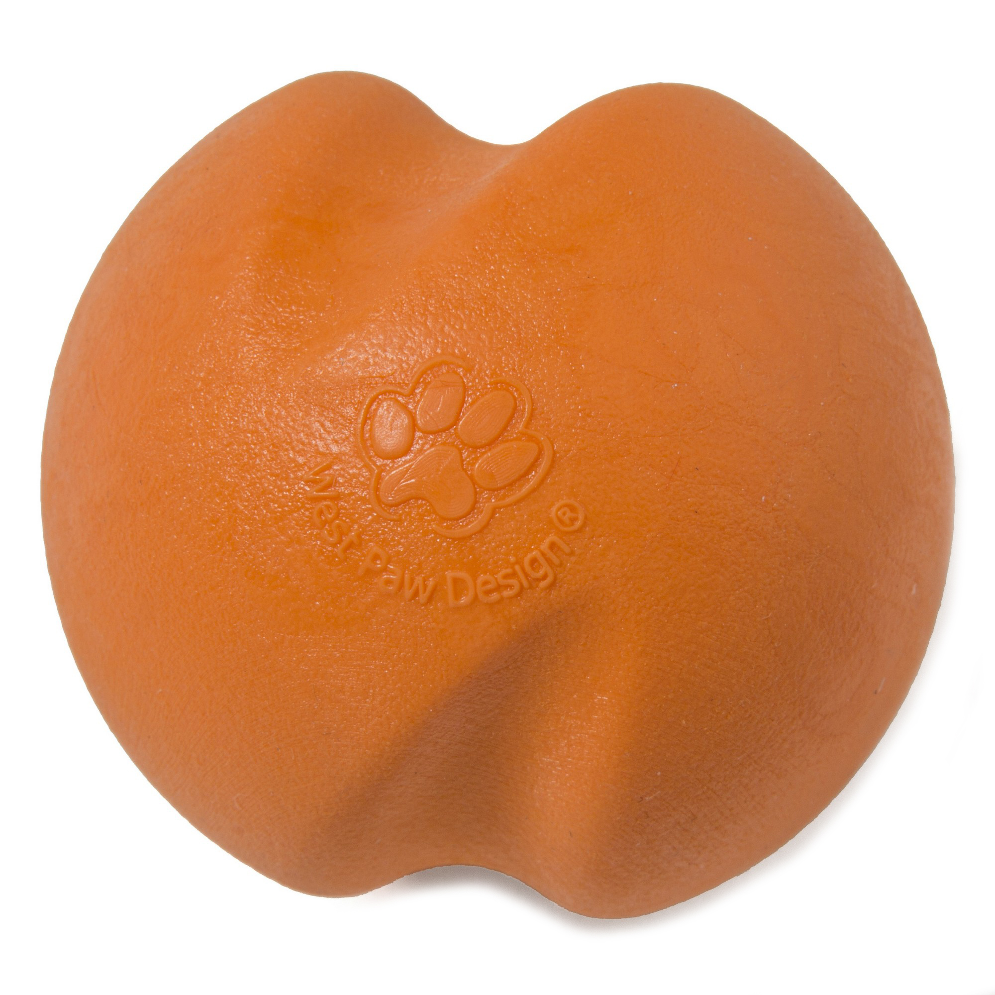 Игрушка для собак West Paw Zogoflex Jive Мячик XS Оранжевый - фото 1