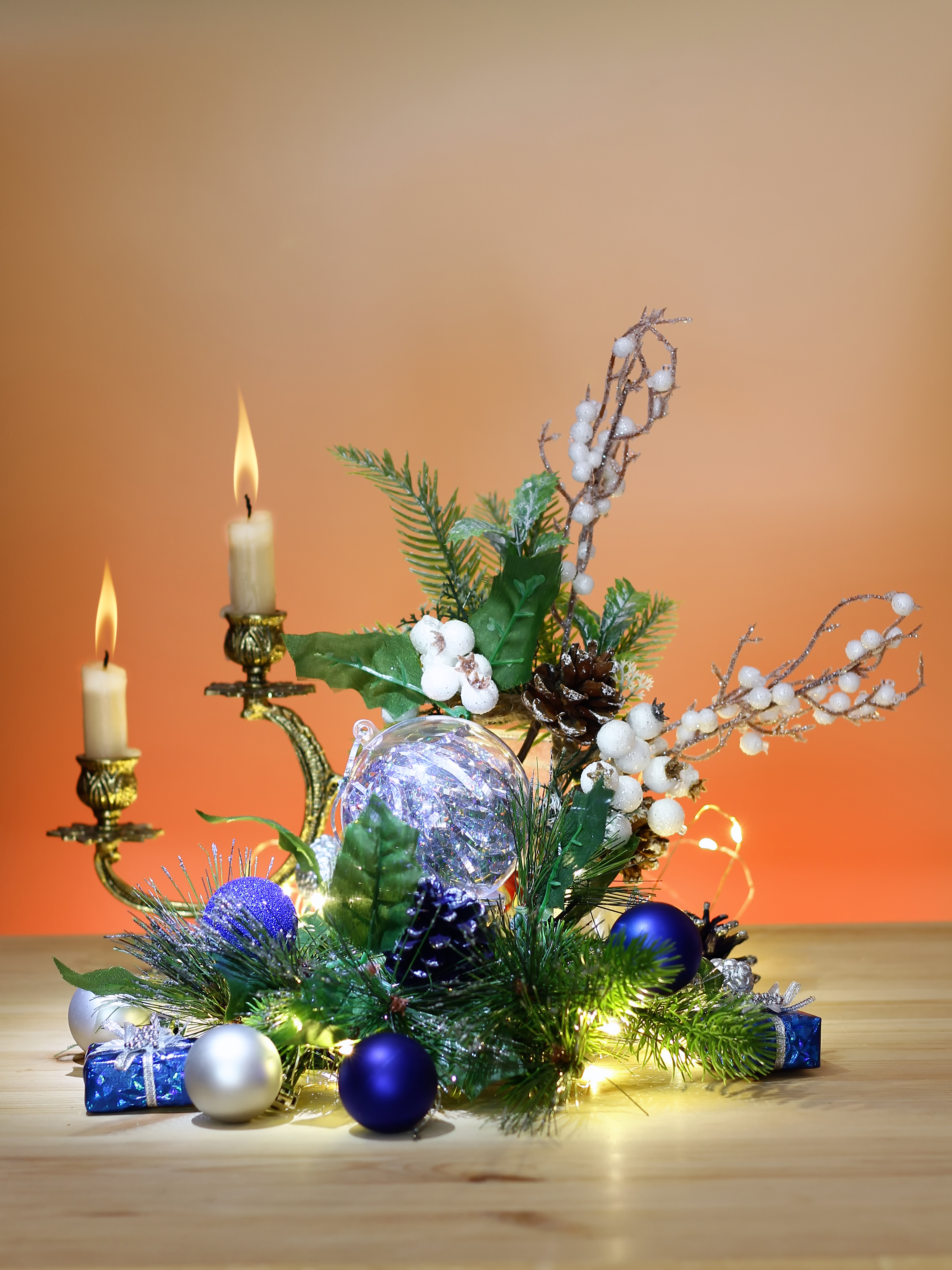 Шары прозрачные пластиковые CMGS заготовки для елочных игрушек набор 5 шт 8 см - фото 8