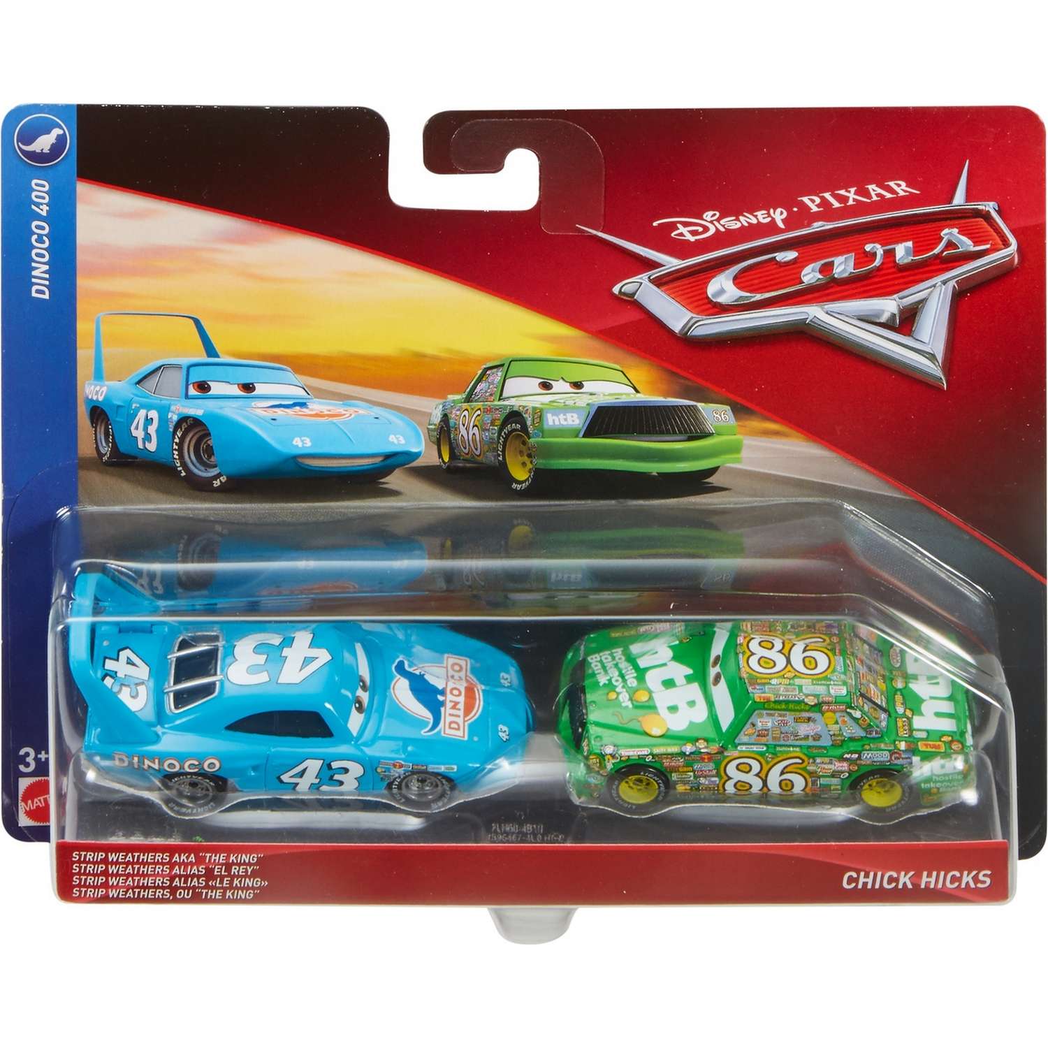 Игровой набор Cars Герои мультфильмов DXV99 - фото 2