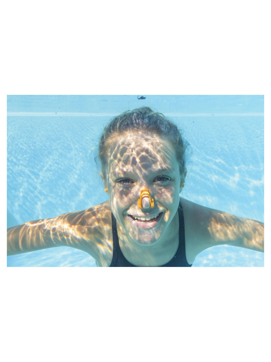 Набор для плавания Bestway беруши и зажим для носа силиконовые многоразовые - фото 8