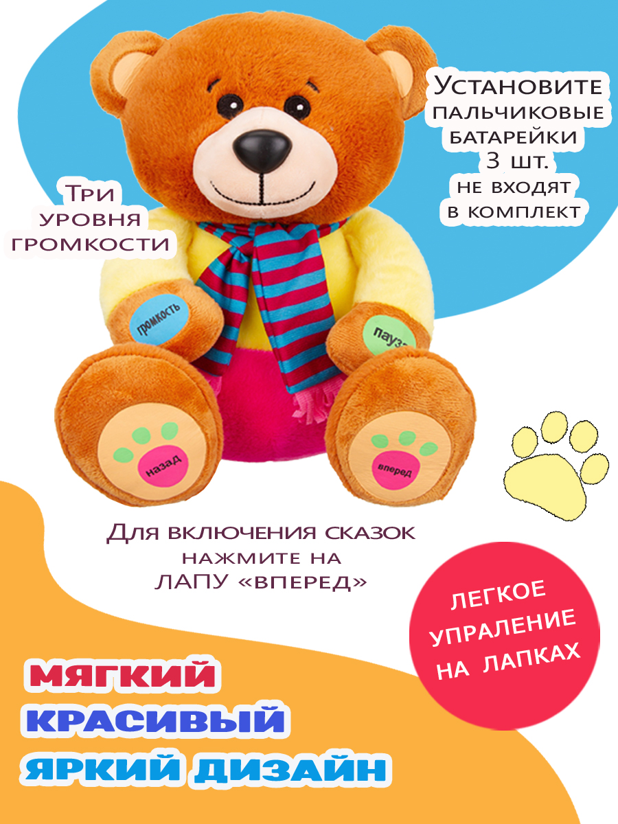 Игрушка Elefantino Мишка сказки - фото 5