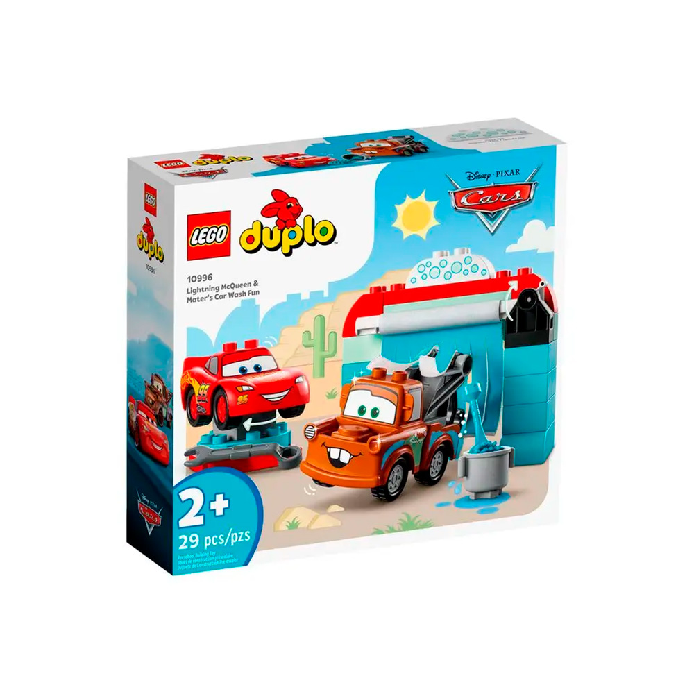 Конструктор LEGO DUPLO Молния МакКуин на автомойке 29 дет. - фото 2