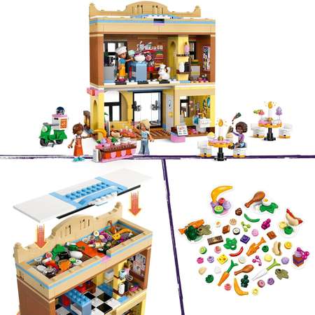 Конструктор LEGO Friends Ресторан и кулинарная школа блочный