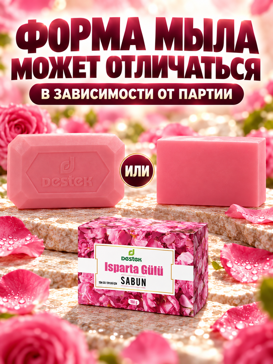 Мыло DESTEK С маслом розы 150 г - фото 5