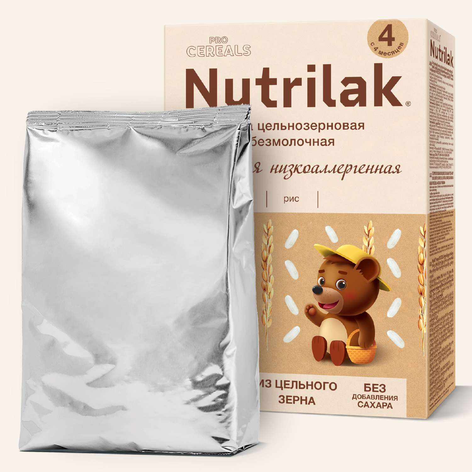 Каша безмолочная Nutrilak Premium Procereals рисовая 200г с 4месяцев - фото 9