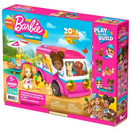 Конструктор Mega Construx Barbie Поход мечты блочный