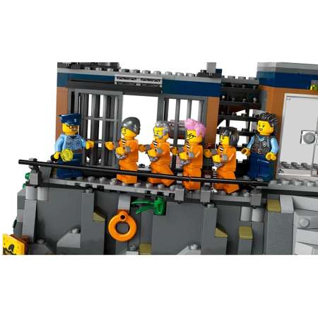 Конструктор LEGO City Police Prison Island блочный