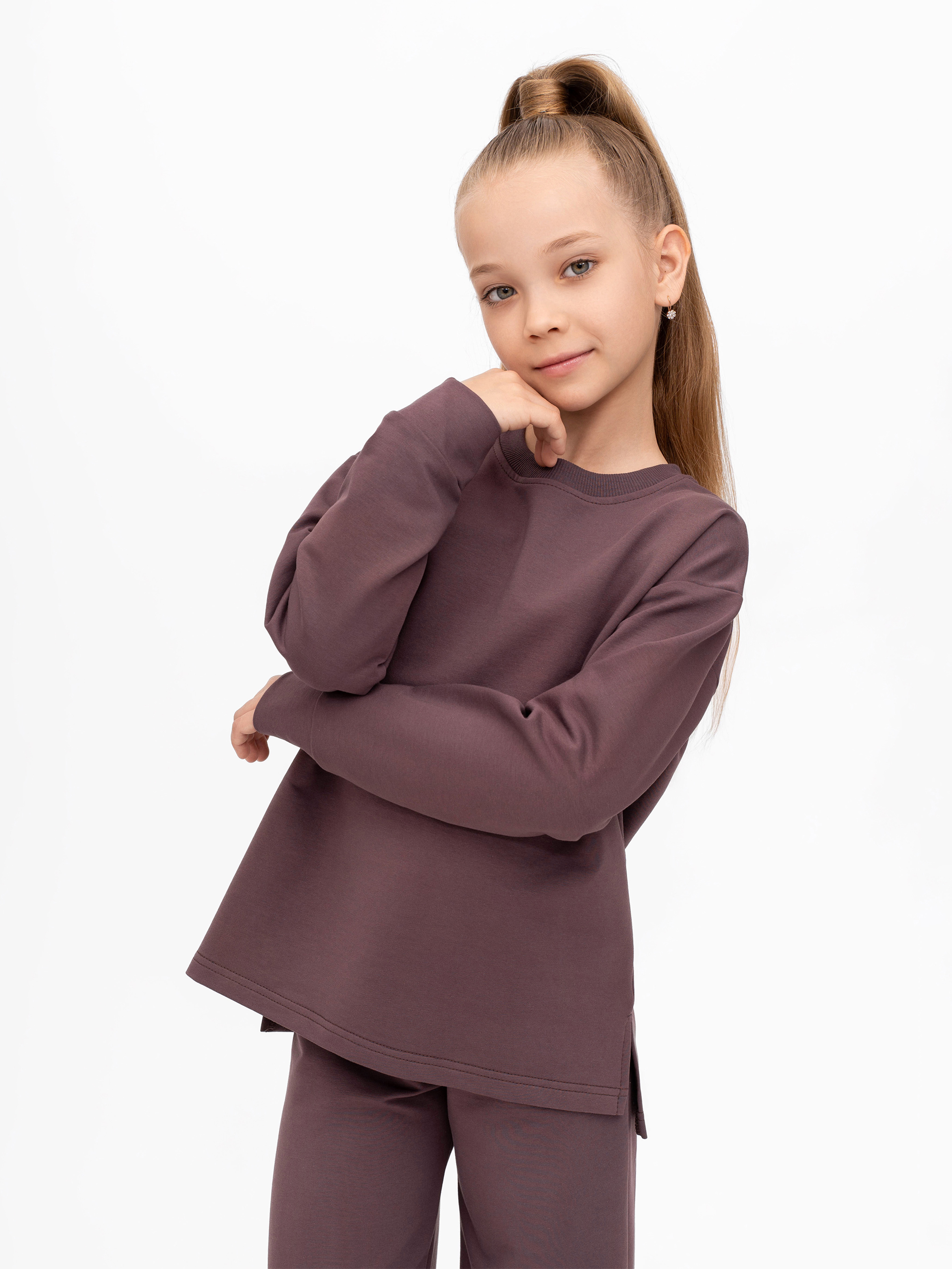 Костюм Утенок 7065 слива - фото 36