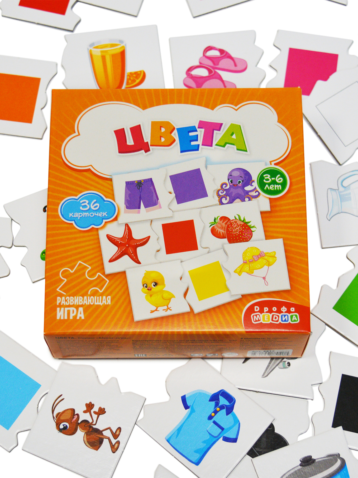 Игра развивающая Дрофа-Медиа Цвета 4212 - фото 8