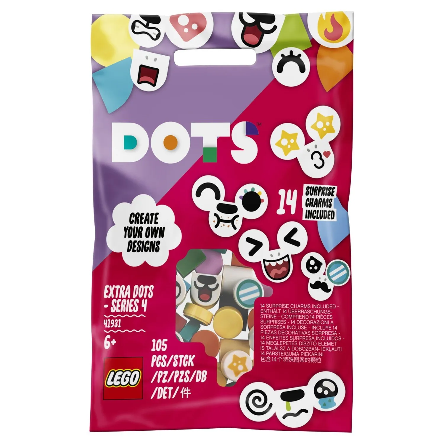 Изображение товара Конструктор LEGO DOTS 41931 105 дет.
