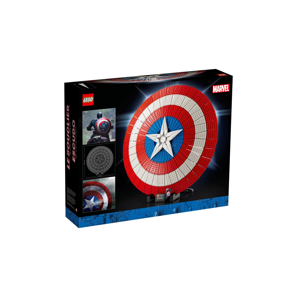 Конструктор LEGO Marvel Super Heroes Щит Капитана Америки 76262 184 дет. - фото 2