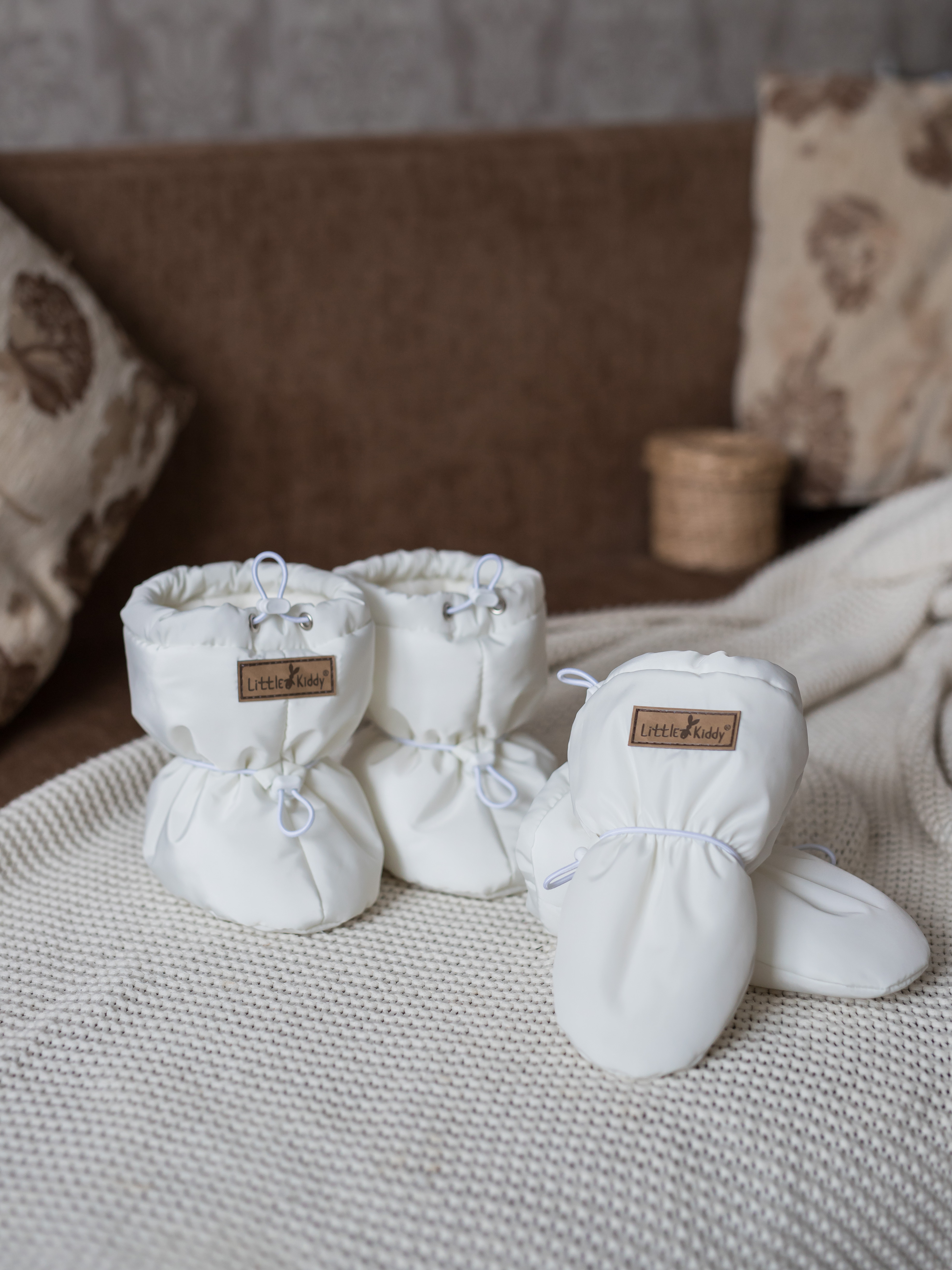 Пинетки LittleKiddy komplekt_demiмолочный - фото 10