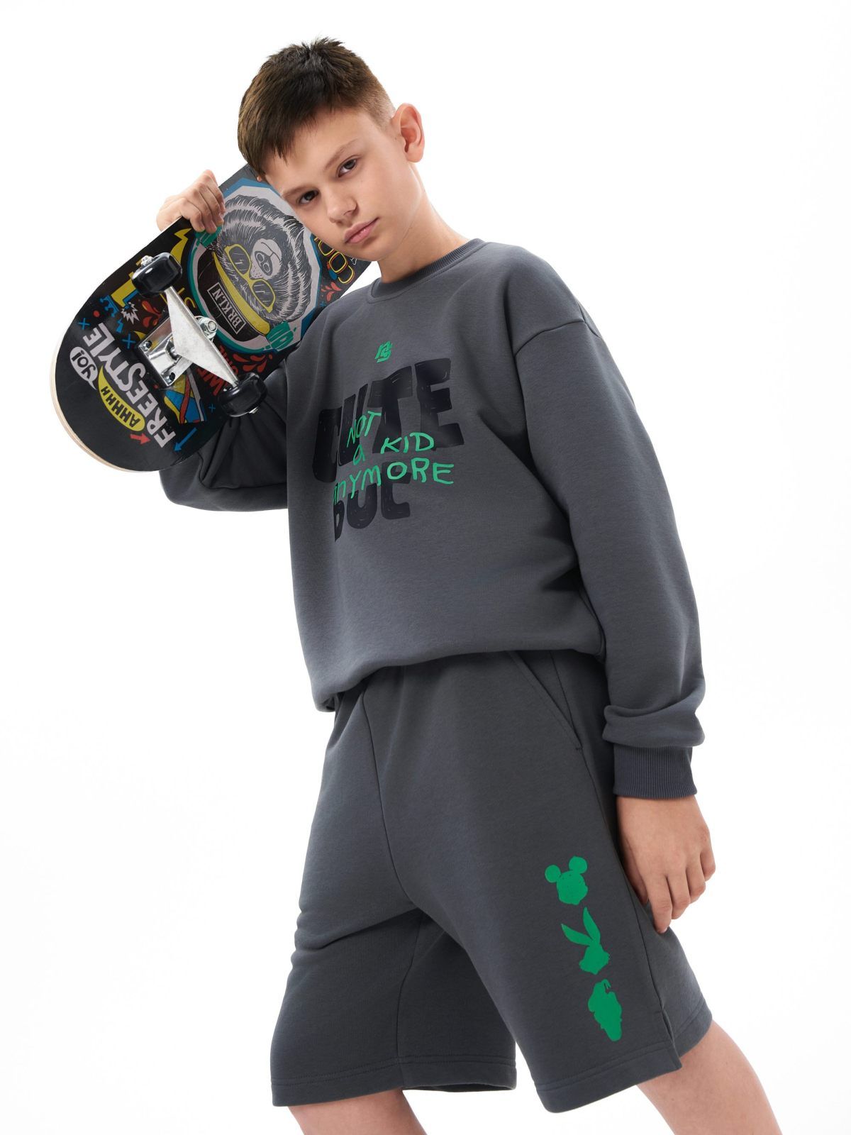 Свитшот Nikasport B7NK33-GPH - фото 1