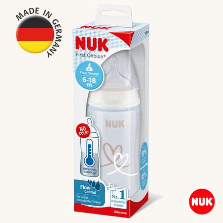 Бутылочка Nuk First Choise 300 мл