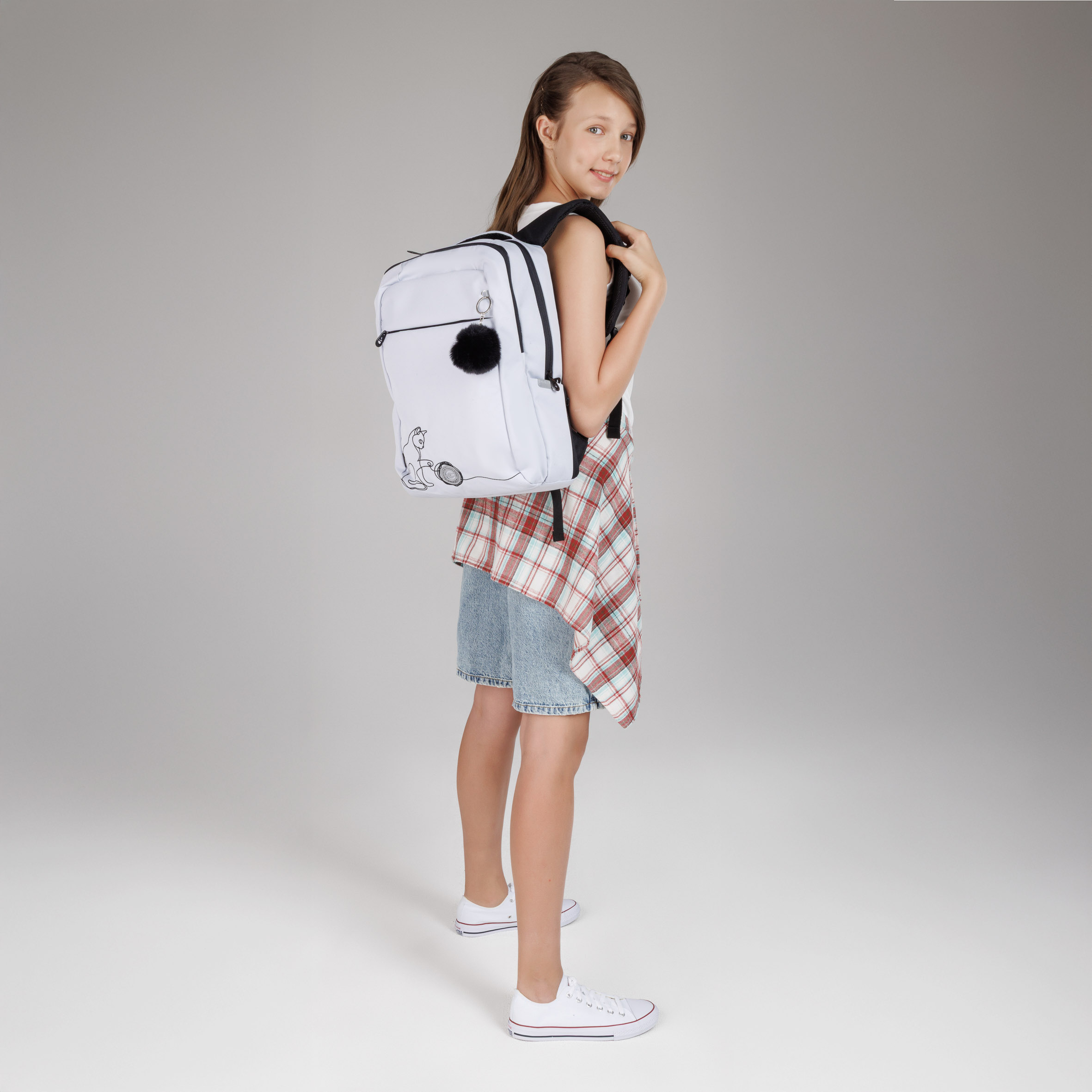 Рюкзак Grizzly для девочки - фото 6