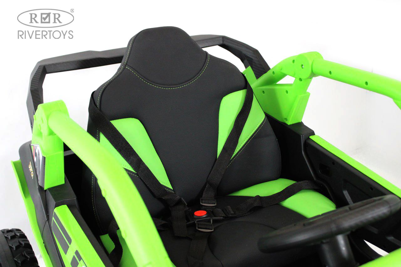 Электромобиль RIVERTOYS Z707ZZ-GREEN С пультом ДУ - фото 17