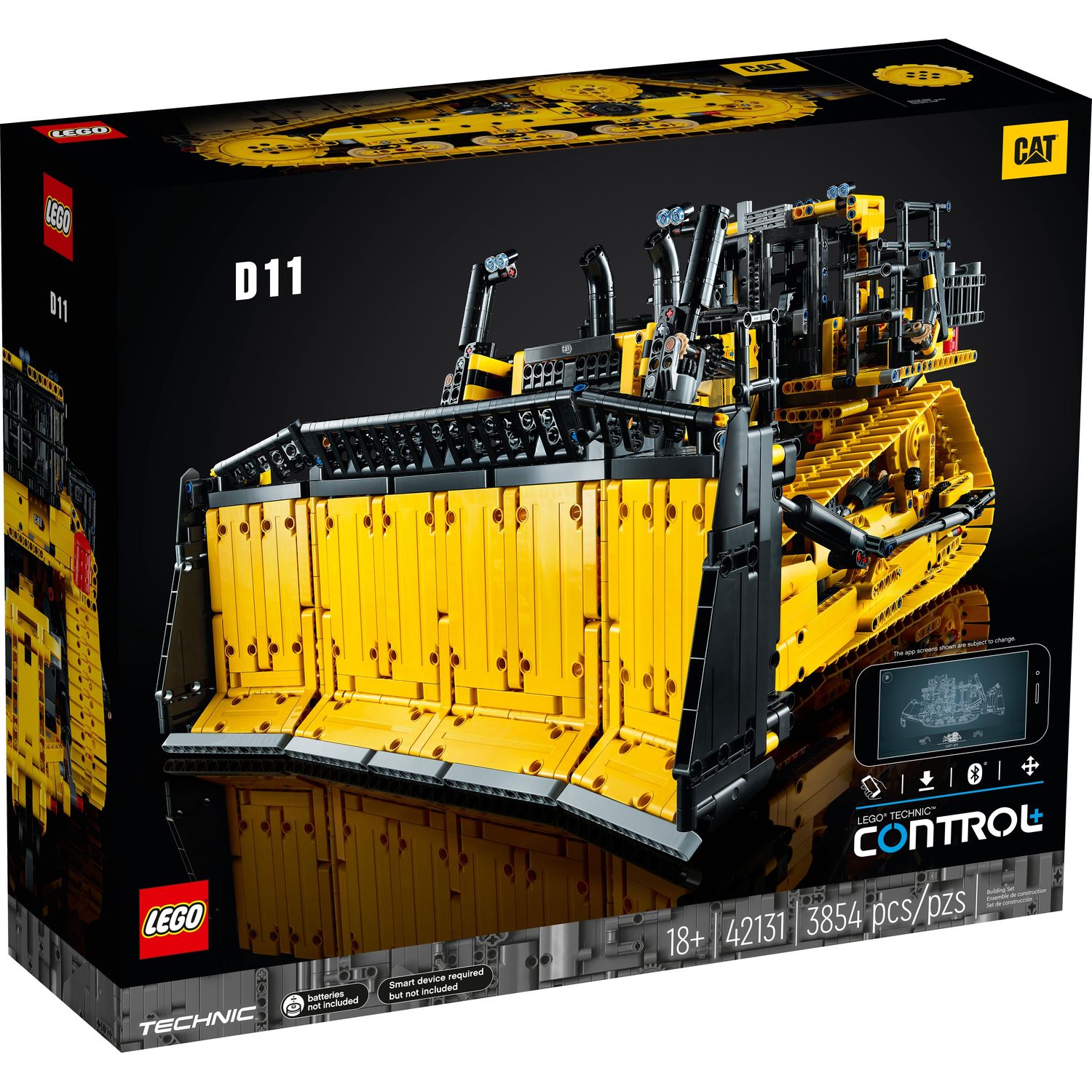 Конструктор LEGO Technic Бульдозер 3854 дет. - фото 9