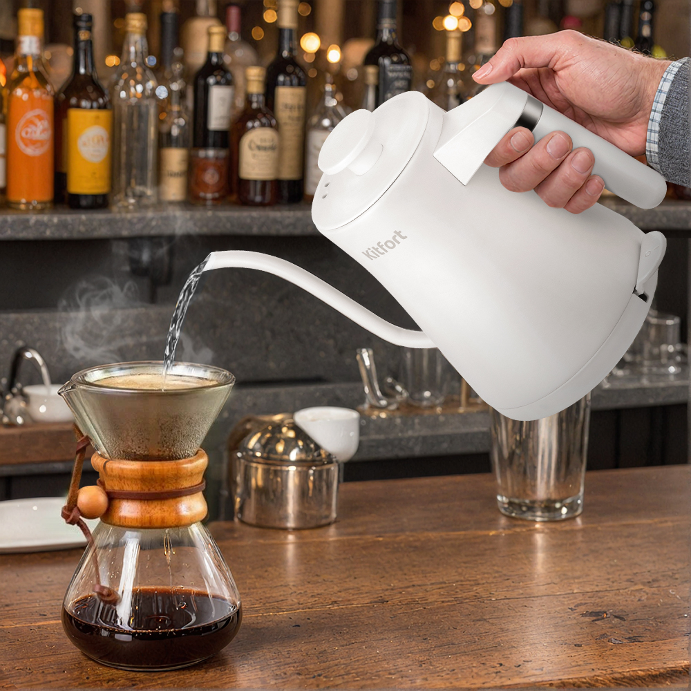 Чайник для варки кофе KITFORT КТ-6727 - фото 6