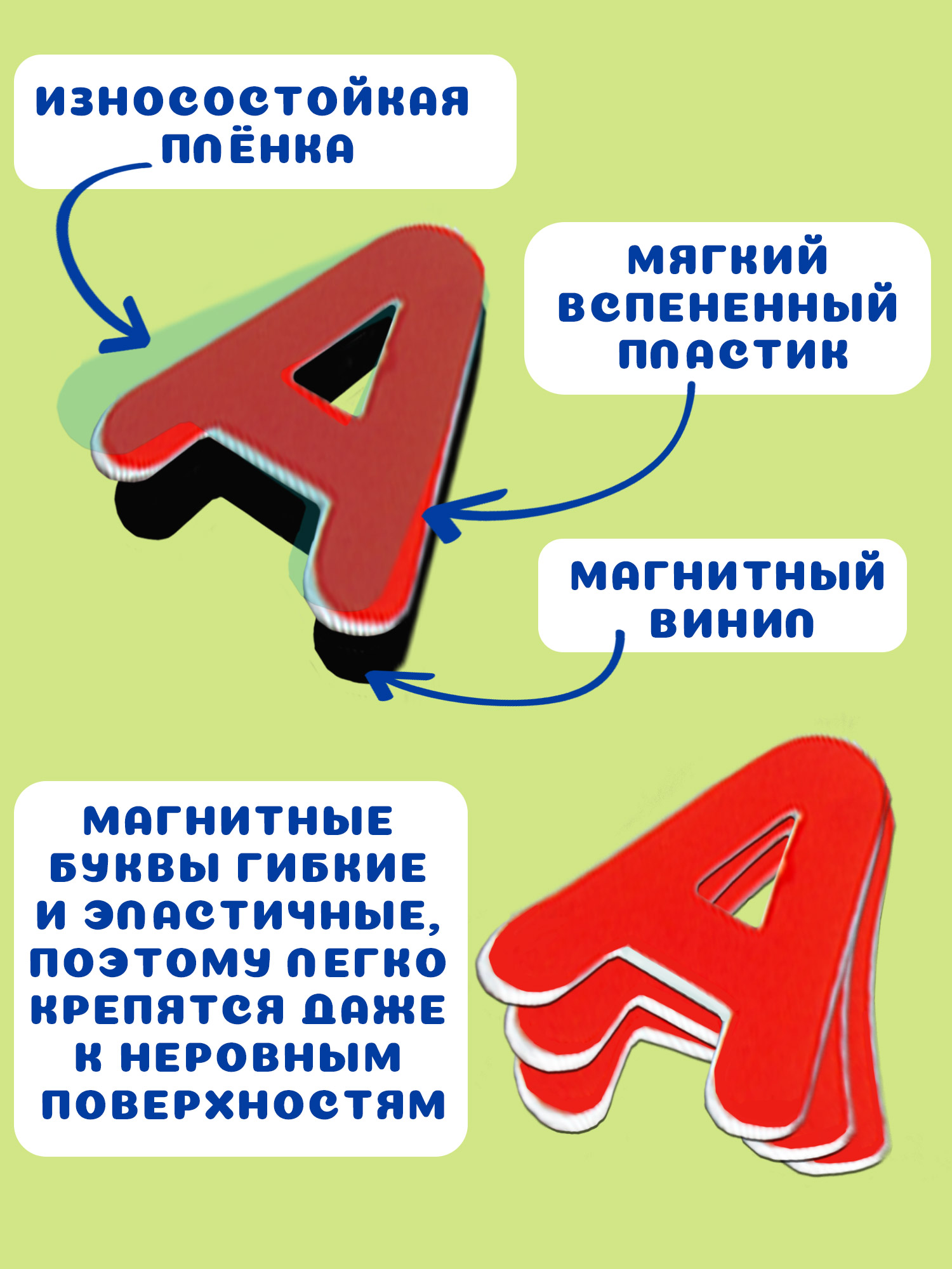 Игра развивающая Дрофа-Медиа Магнит в коробке. Касса букв 4301 - фото 7