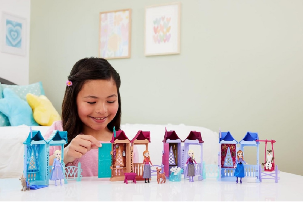 Игровой набор Arnetta Mattel Frozen Эрендельский замок с куклой - фото 12
