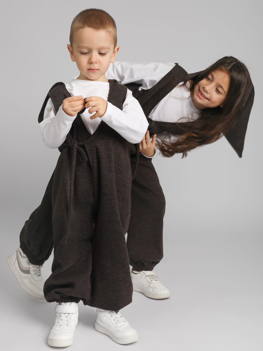 Комбинезон Соль и Перец SP0453AGкоричневый - фото 2