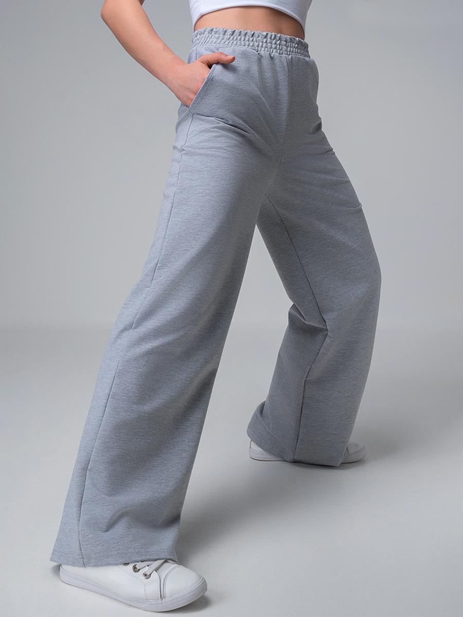 Брюки HappyFox HF070SPсерыймеланж - фото 2