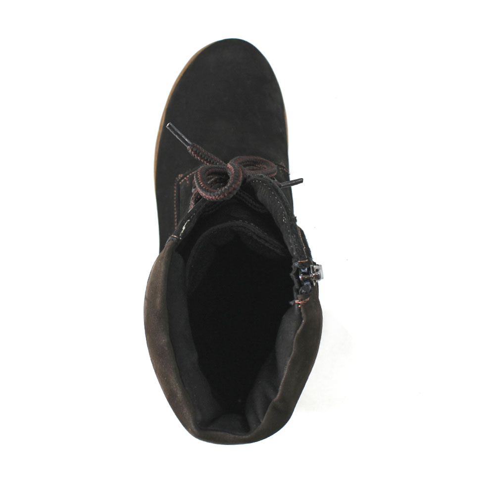 Ботинки Europen 1015Б-СВ EUROPEN Ботинки женские,черный нубук - фото 3