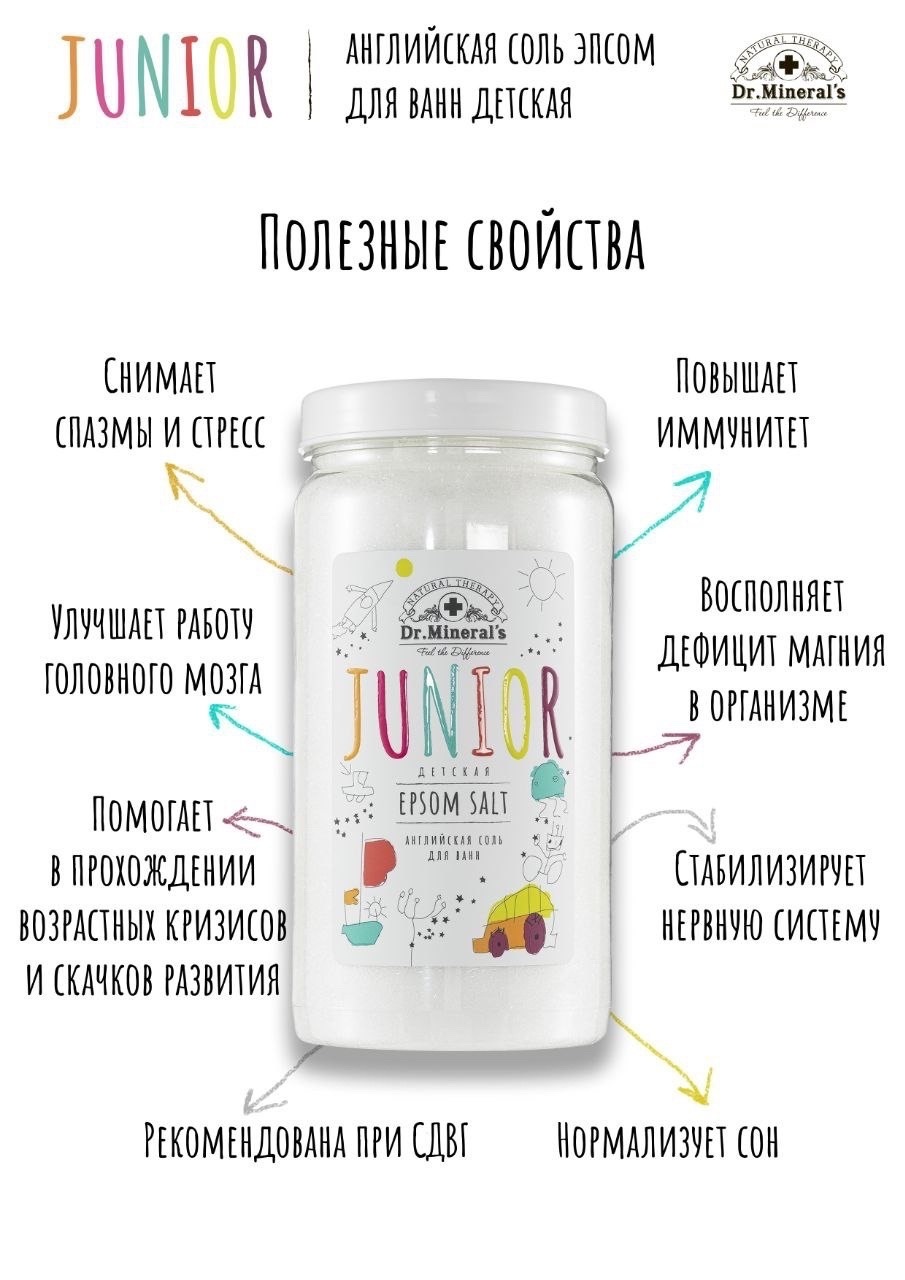 Соль для ванн Dr.Minerals - фото 5