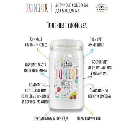 Соль для ванн Dr.Minerals
