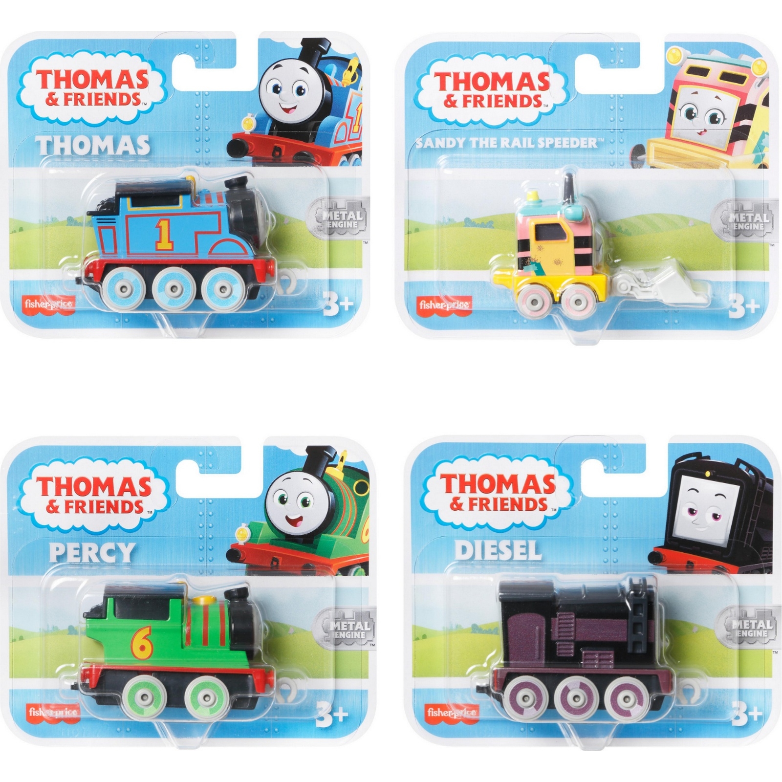 Поезд Thomas and Friends 8.1 см HFX89 - фото 88