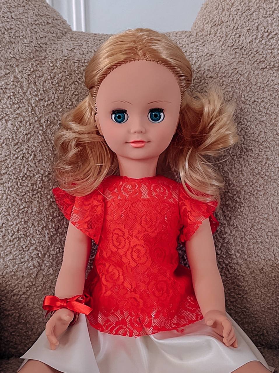Кукла большая (ростовая) СТРАНА КУКОЛ говорящая Влада высота 60 см 17-C-7 - фото 26