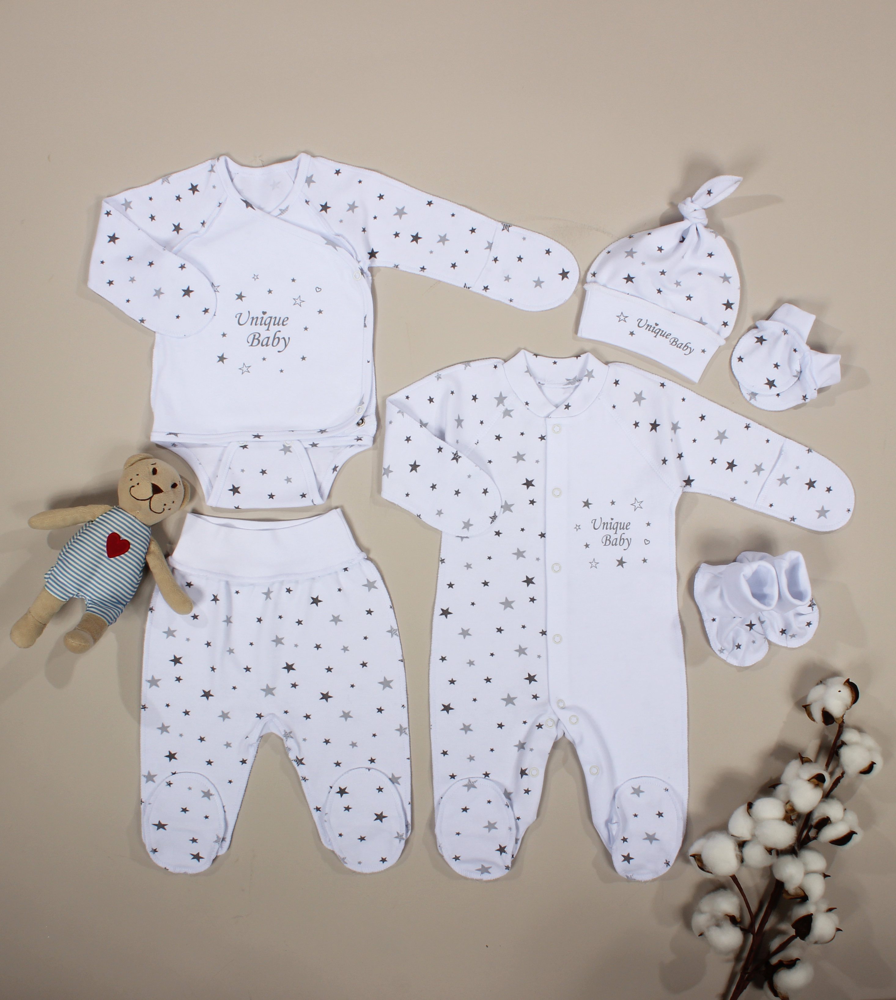 Комплект 6ти предметный Шустрая пчелка 759002звезды2 - фото 1