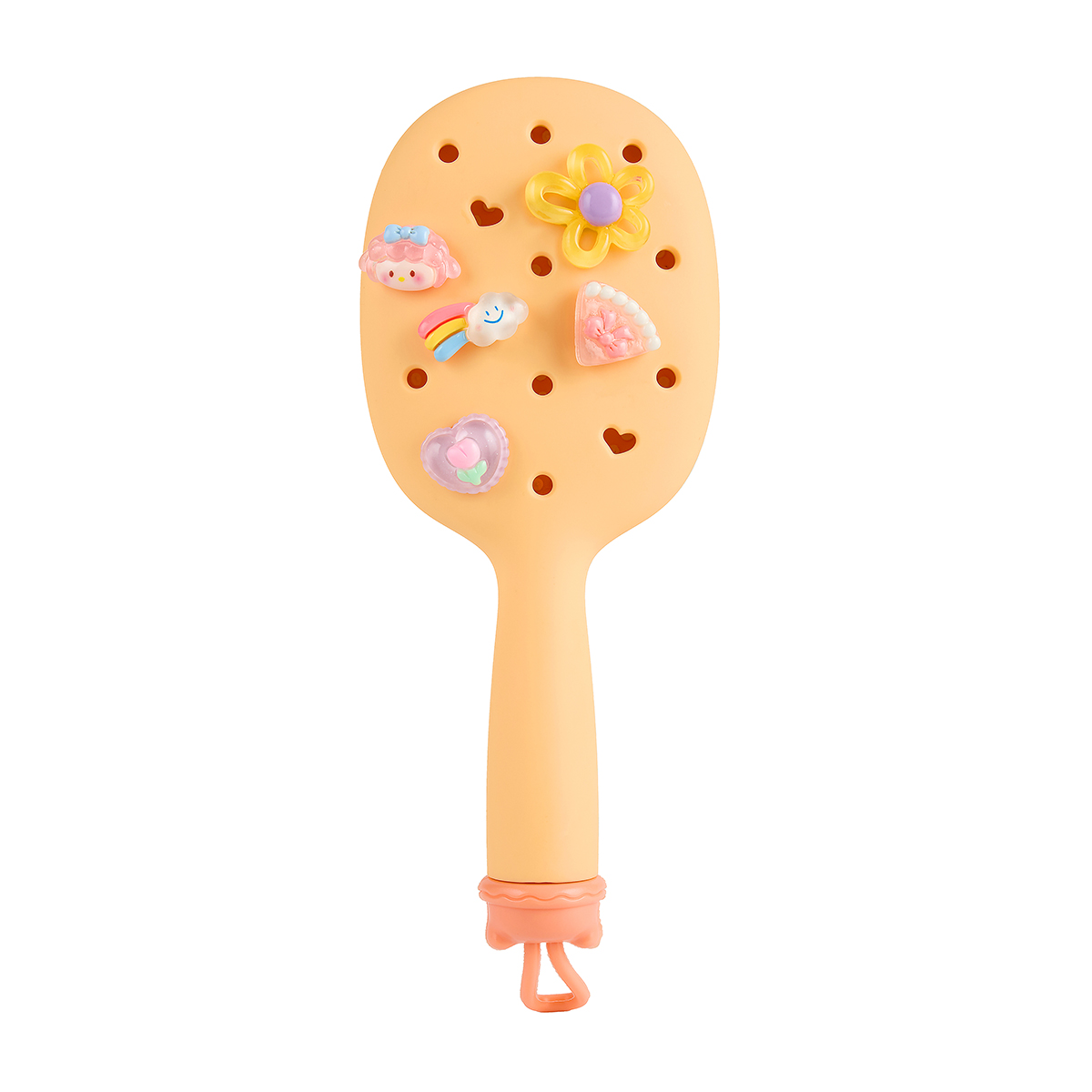 Solomeya Набор украшений для расчески, Радуга, 5 шт./Set of charms for hair brush, Rainbow, 5 pcs. - фото 9