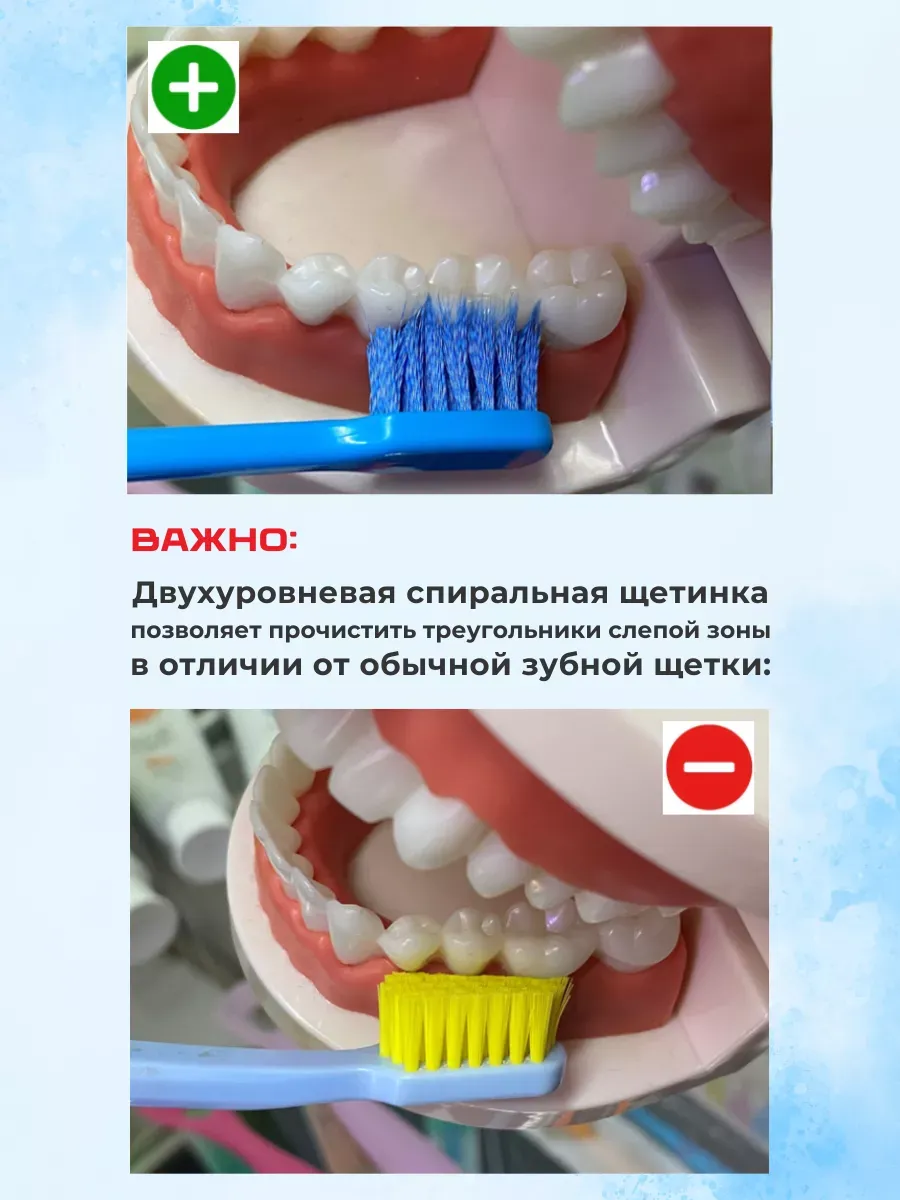 Зубная щетка классическая Доктор Сияй Ci Medical от 12 лет 1 шт. - фото 6