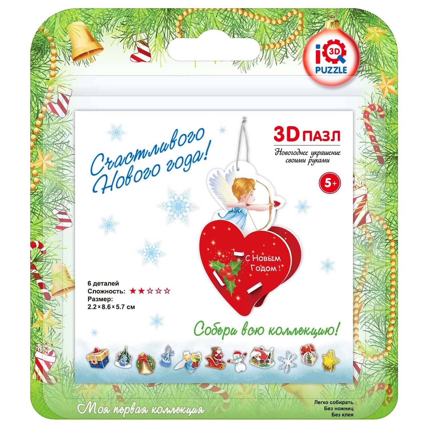 Пазл IQ 3D PUZZLE 3D - фото 9