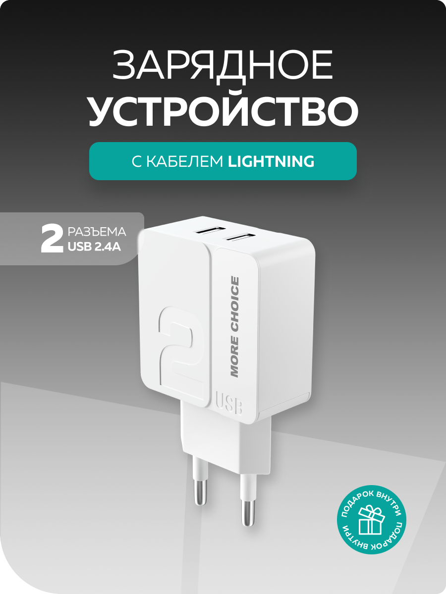 Сетевое зарядное устройство More Choice NC46i - фото 2