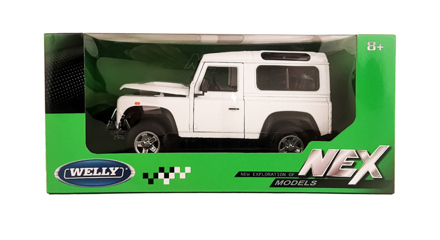 Внедорожник Welly Land Rover 1:24 22498W - фото 2
