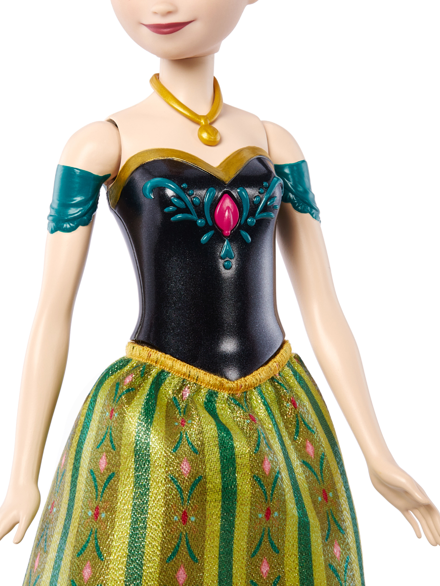 Кукла модельная Disney Frozen Принцесса Дисней Анна поющая высота 29 см JDL59 - фото 7