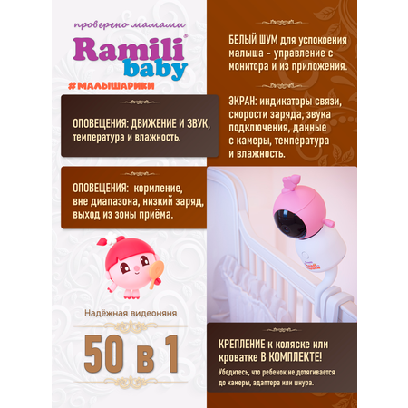 Видеоняня Ramili RV100NUSHA